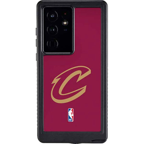 NBA Cleveland Cavaliers Large Logo Galaxy S24 Ultra Waterproof Case