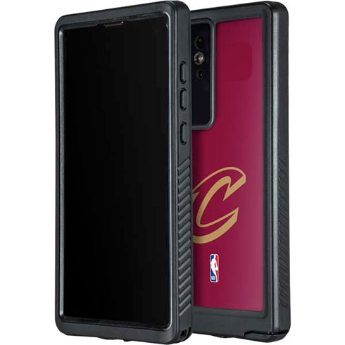 NBA Cleveland Cavaliers Large Logo Galaxy S24 Ultra Waterproof Case