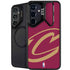 NBA Cleveland Cavaliers Large Logo Galaxy S25 FE Kickstand Case