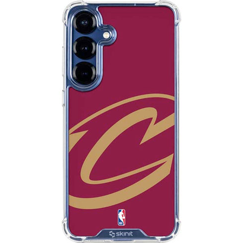NBA Cleveland Cavaliers Large Logo Galaxy S25 Plus Clear Case