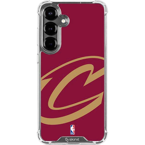 NBA Cleveland Cavaliers Large Logo Galaxy S26 Clear Case