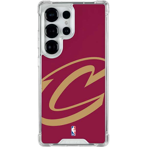 NBA Cleveland Cavaliers Large Logo Galaxy S26 Ultra Clear Case