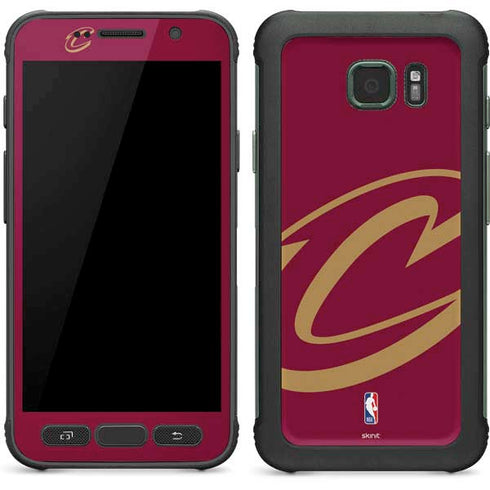 NBA Cleveland Cavaliers Large Logo Galaxy S7 Active Skin
