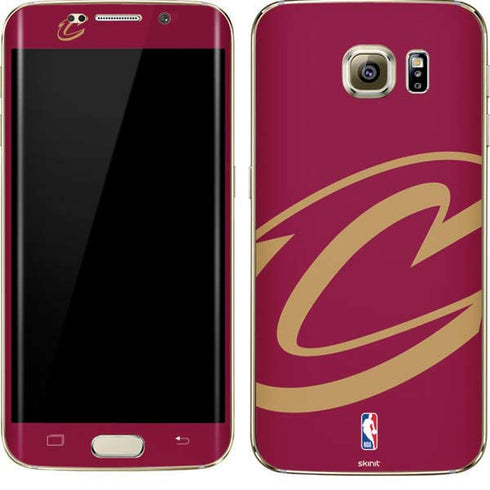 NBA Cleveland Cavaliers Large Logo Galaxy S7 Edge Skin