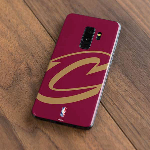 NBA Cleveland Cavaliers Large Logo Galaxy S9 Plus Skin