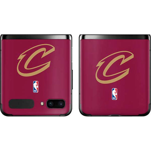 NBA Cleveland Cavaliers Large Logo Galaxy Z Flip Skin