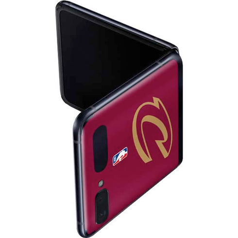 NBA Cleveland Cavaliers Large Logo Galaxy Z Flip Skin