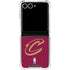 NBA Cleveland Cavaliers Large Logo Galaxy Z Flip7 Clear Case