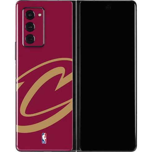 NBA Cleveland Cavaliers Large Logo Galaxy Z Fold2 5G Skin