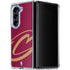 NBA Cleveland Cavaliers Large Logo Galaxy Z Fold5 5G Clear Case