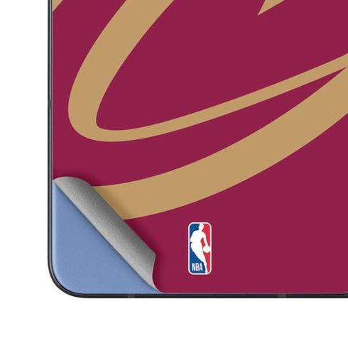 NBA Cleveland Cavaliers Large Logo Galaxy Z Fold5 5G Skin