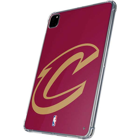 NBA Cleveland Cavaliers Large Logo iPad Pro 11in (2024) Clear Case