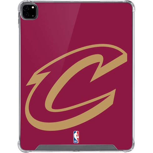 NBA Cleveland Cavaliers Large Logo iPad Pro 12.9in (2020) Clear Case