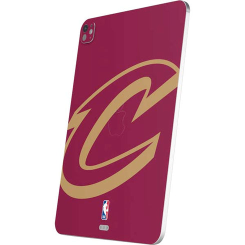 NBA Cleveland Cavaliers Large Logo iPad Pro 13in M4 (2024) Skin