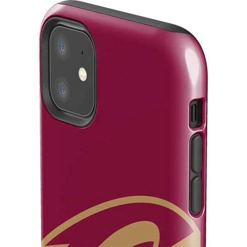 NBA Cleveland Cavaliers Large Logo iPhone 11 Impact Case