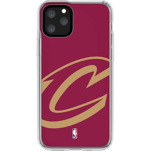 NBA Cleveland Cavaliers Large Logo iPhone 11 Pro Clear Case