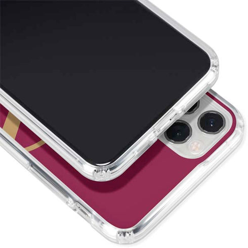 NBA Cleveland Cavaliers Large Logo iPhone 11 Pro Clear Case