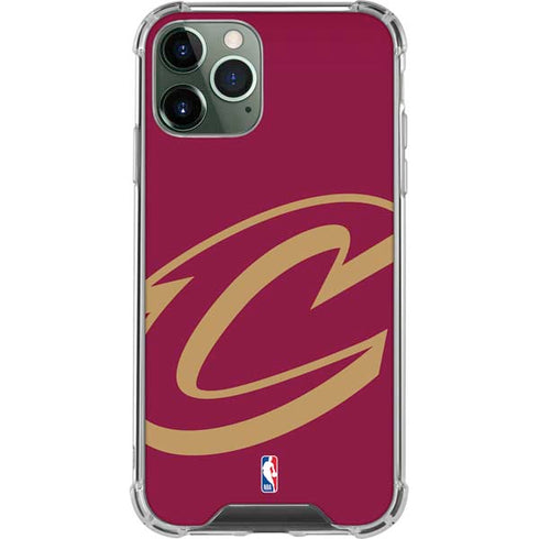 NBA Cleveland Cavaliers Large Logo iPhone 11 Pro Max Clear Case