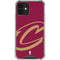 NBA Cleveland Cavaliers Large Logo iPhone 12 Clear Case
