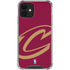 NBA Cleveland Cavaliers Large Logo iPhone 12 Clear Case
