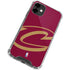 NBA Cleveland Cavaliers Large Logo iPhone 12 Clear Case