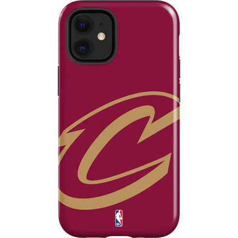 NBA Cleveland Cavaliers Large Logo iPhone 12 Mini Impact Case