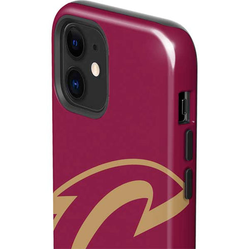 NBA Cleveland Cavaliers Large Logo iPhone 12 Mini Impact Case