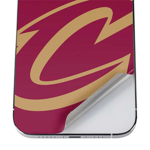 NBA Cleveland Cavaliers Large Logo iPhone 12 Pro Skin