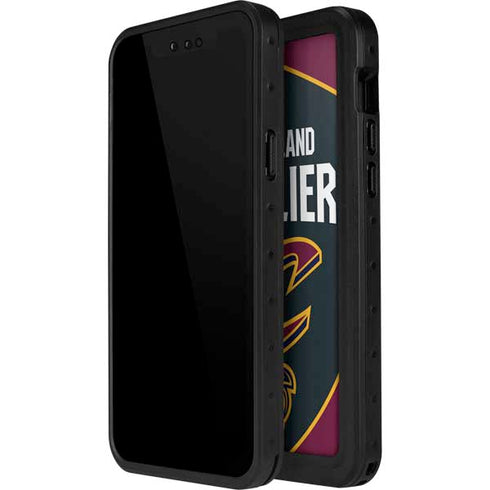 NBA Cleveland Cavaliers Large Logo iPhone 12 Pro Waterproof Case