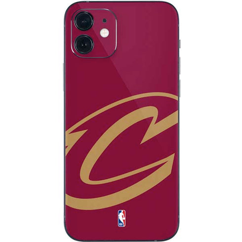 NBA Cleveland Cavaliers Large Logo iPhone 12 Skin