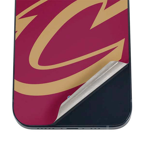 NBA Cleveland Cavaliers Large Logo iPhone 12 Skin