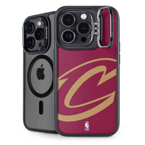NBA Cleveland Cavaliers Large Logo iPhone 13 Pro Max Kickstand Case