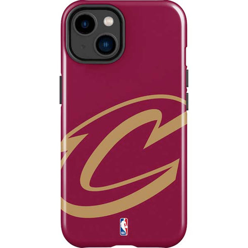 NBA Cleveland Cavaliers Large Logo iPhone 14 Plus Impact Case