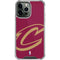 NBA Cleveland Cavaliers Large Logo iPhone 14 Pro Max Clear Case