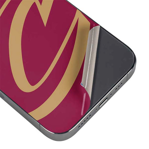 NBA Cleveland Cavaliers Large Logo iPhone 14 Pro Skin