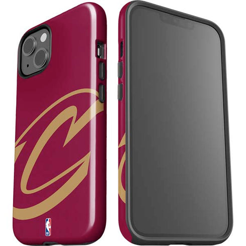 NBA Cleveland Cavaliers Large Logo iPhone 15 Impact Case
