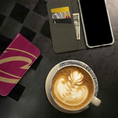 NBA Cleveland Cavaliers Large Logo iPhone 15 Pro Folio Case