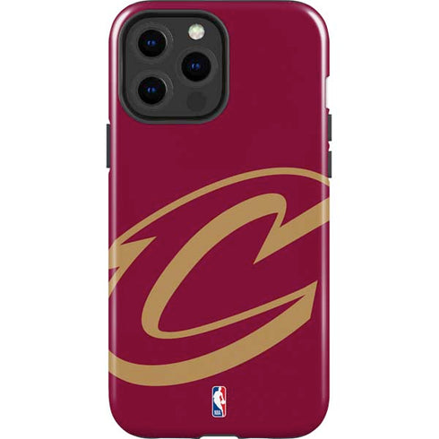 NBA Cleveland Cavaliers Large Logo iPhone 15 Pro Max Impact Case