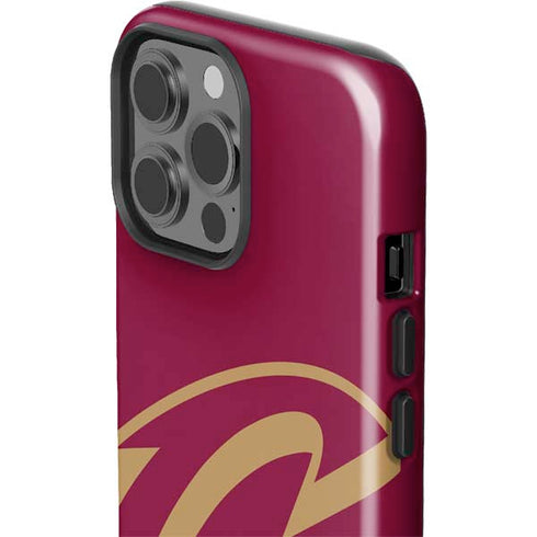 NBA Cleveland Cavaliers Large Logo iPhone 15 Pro Max Impact Case