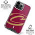 NBA Cleveland Cavaliers Large Logo iPhone 16 Pro Clear Case
