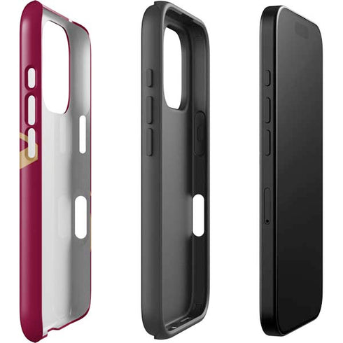 NBA Cleveland Cavaliers Large Logo iPhone 16 Pro Impact Case