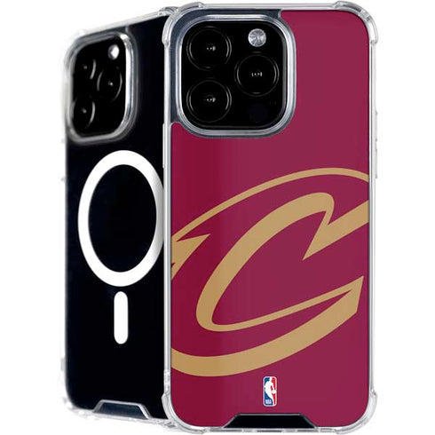 NBA Cleveland Cavaliers Large Logo iPhone 16 Pro MagSafe Case