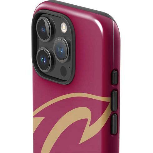 NBA Cleveland Cavaliers Large Logo iPhone 16 Pro Max Impact Case