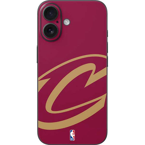 NBA Cleveland Cavaliers Large Logo iPhone 16 Skin