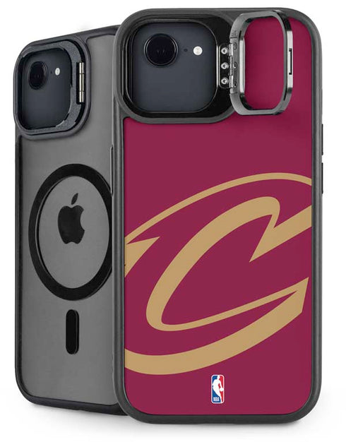 NBA Cleveland Cavaliers Large Logo iPhone 16e Kickstand Case