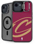 NBA Cleveland Cavaliers Large Logo iPhone 16e Kickstand Case