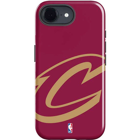 NBA Cleveland Cavaliers Large Logo iPhone 16e Impact Case