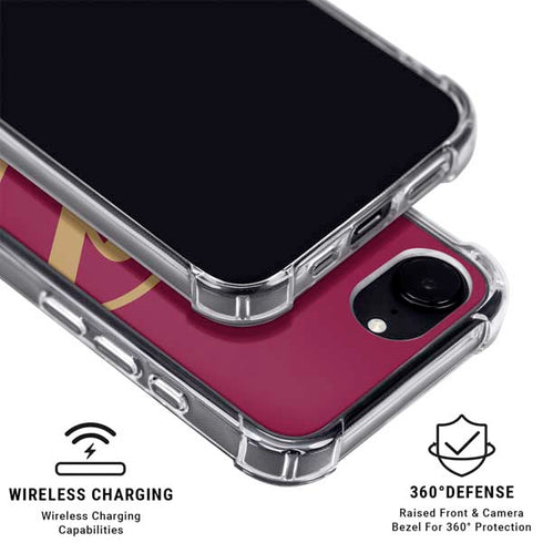 NBA Cleveland Cavaliers Large Logo iPhone 16e MagSafe Case
