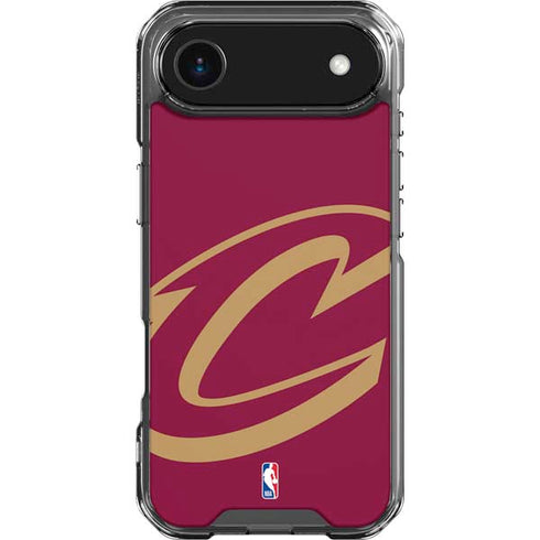 NBA Cleveland Cavaliers Large Logo iPhone 17 Air Clear Case
