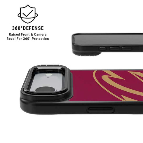 NBA Cleveland Cavaliers Large Logo iPhone 17 Air Kickstand Case